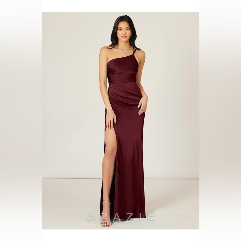 Azazie Cabernet Bridesmaids Dress